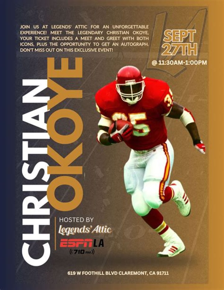 Christian Okoye's Successor: Meet His Son