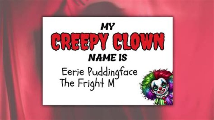 Creepy Clown Name Generator