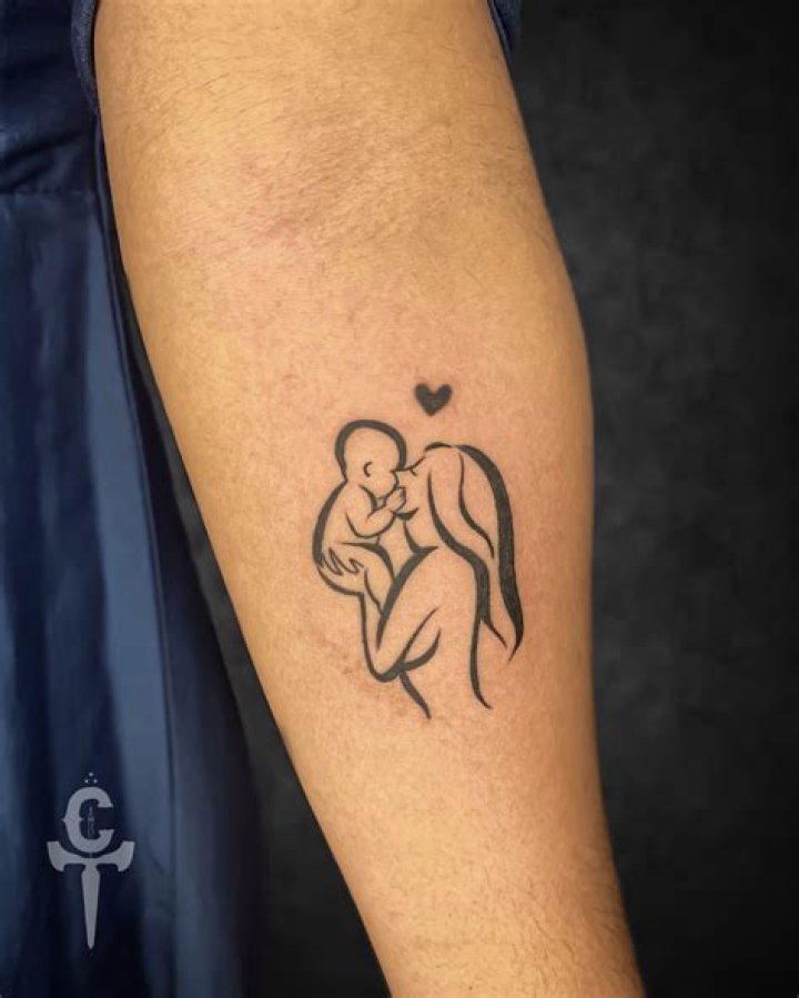 Enchanting Mother-Son Tattoo Designs: Expressing Love And Unbreakable Bonds