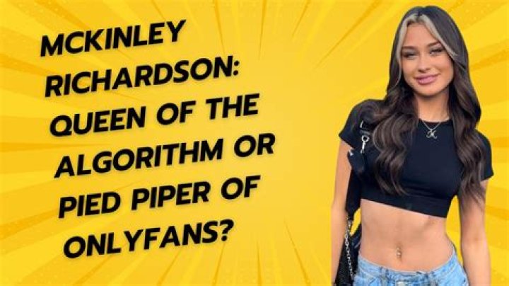 Exclusive Uncovered Content: Mckinley Richardson's Leaked OnlyFans Content