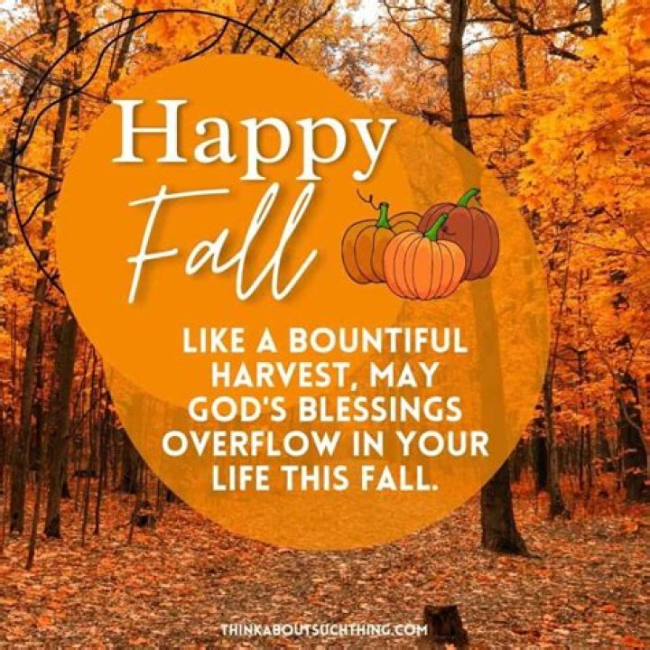 Friday Fall Blessings Images