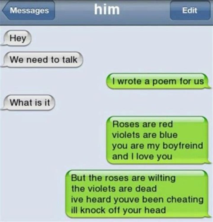 Funny Boyfriend Text Messages