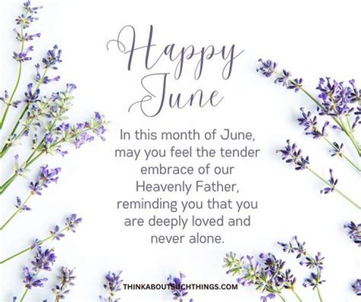 Happy New Month June Prayers