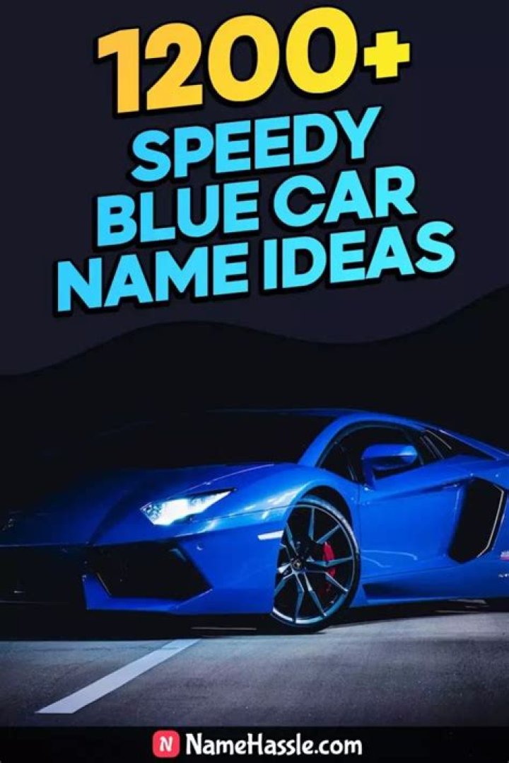 Name For A Blue Car