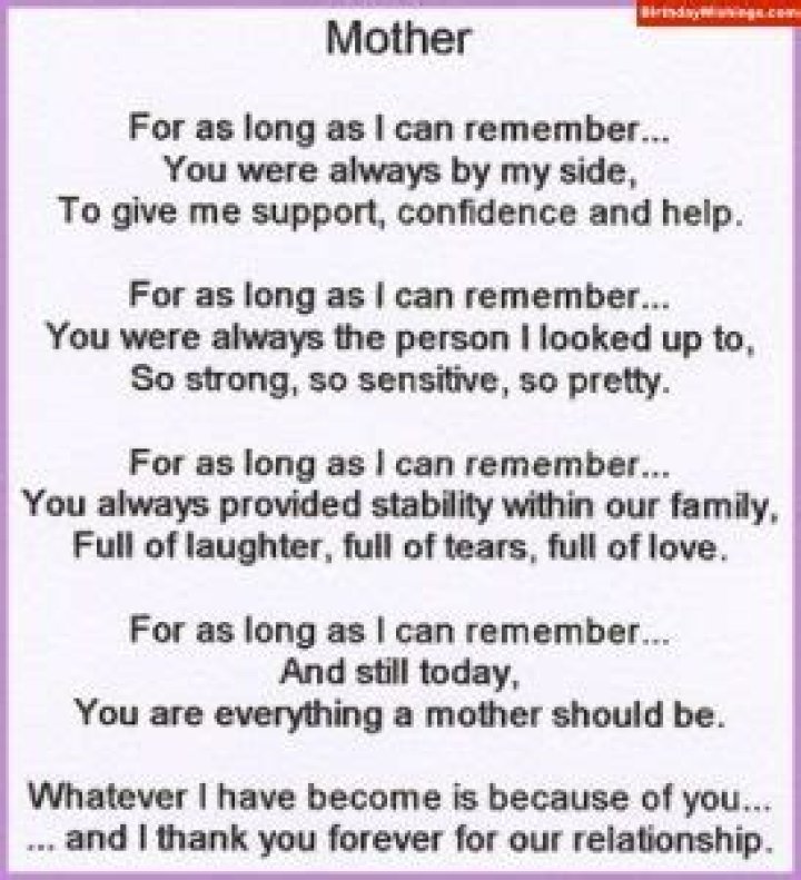 Paragraphs To Send To Your Mom