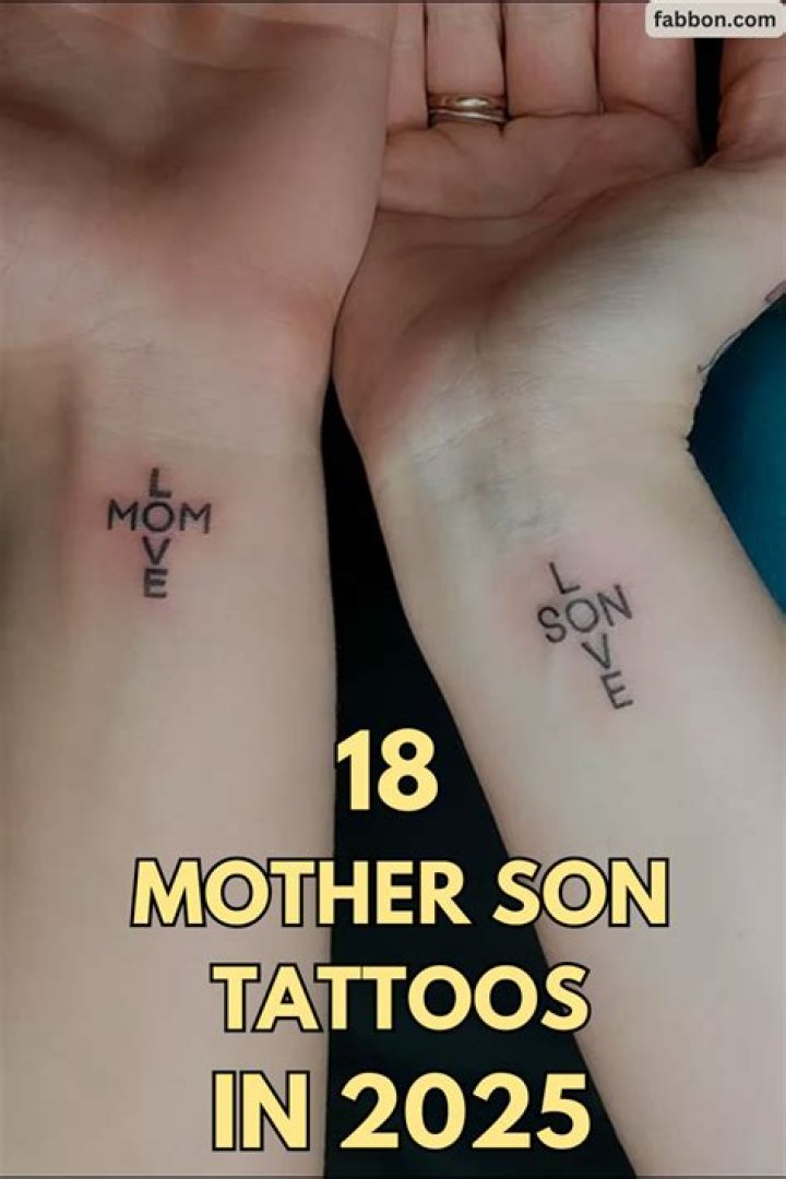 Son Tattoos For Moms