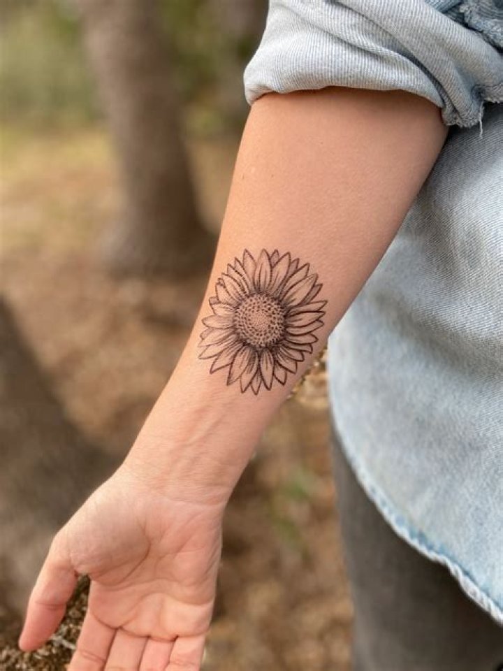Tattoo Sunflower Ideas