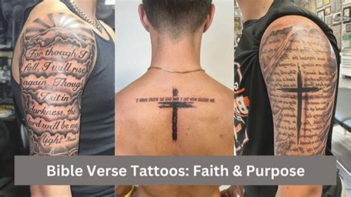 Tattoos For Men Bible Verses