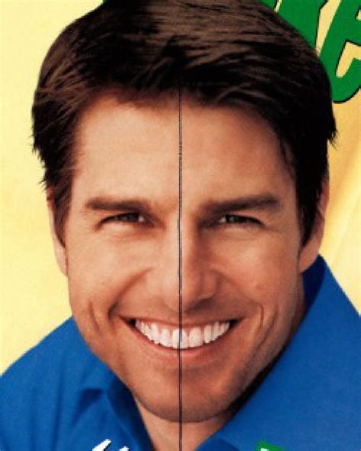 Tom Cruise Face Symmetry